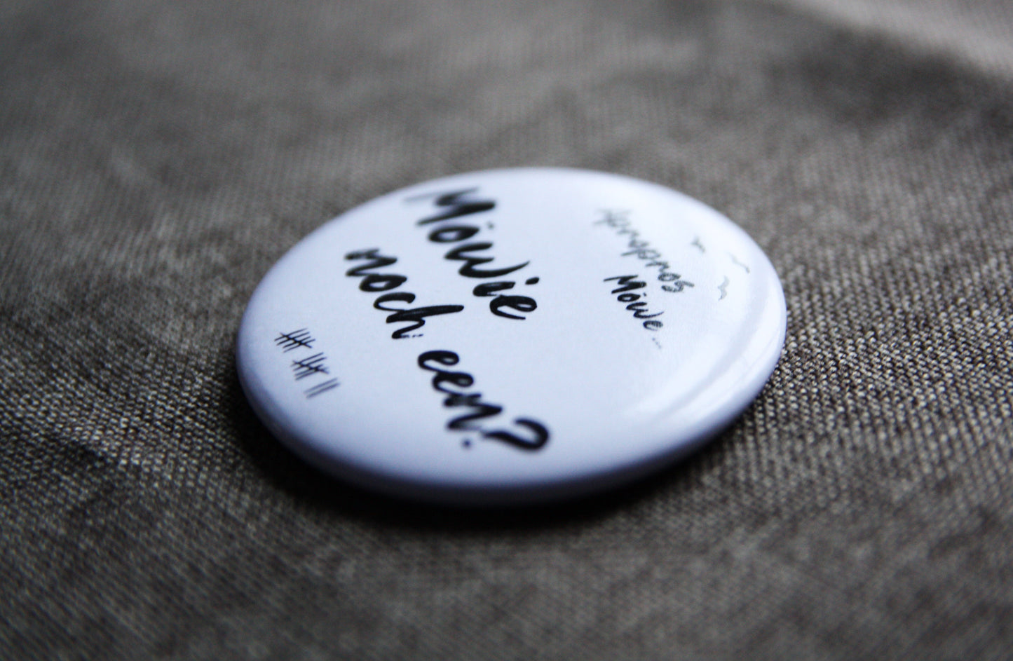 magnetischer Flaschenöffner "Möwie noch een?" - plattdeutsche Sprüche