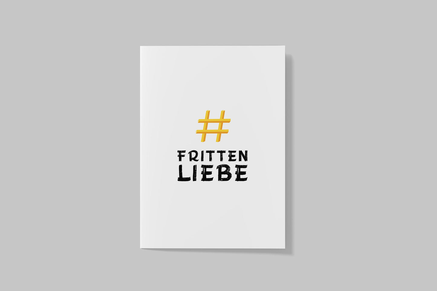 Postkarte "#FRITTENLIEBE"